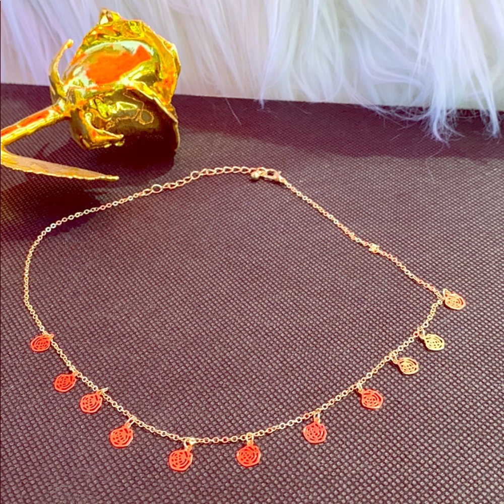 Clearance Flower charm necklace- Brand New - Picture 4 of 6